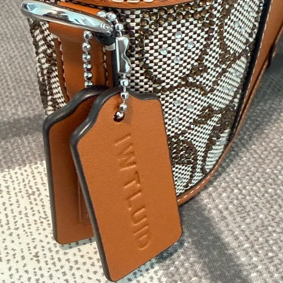 Coach Trail Bag in Crystal Signature, Limited Re-Edition 1994. NEW - Picture 6 of 10